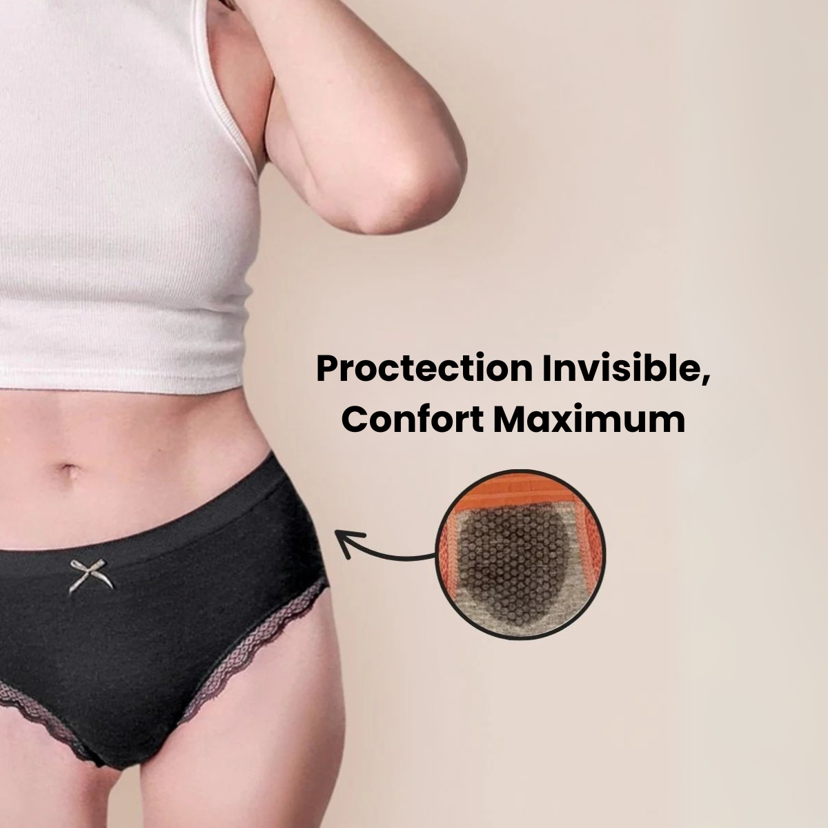 Lot de 7 Culottes Antibactériennes