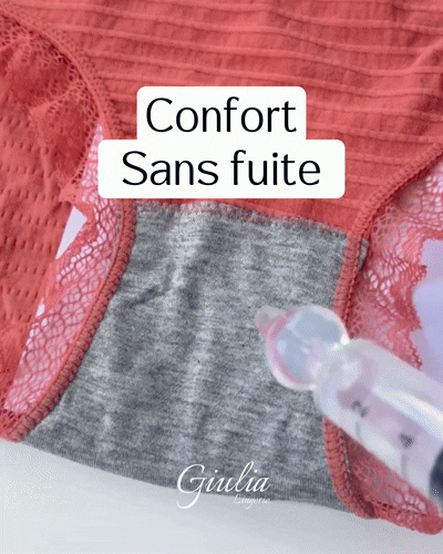 Lot de 7 Culottes Antibactériennes - Noires