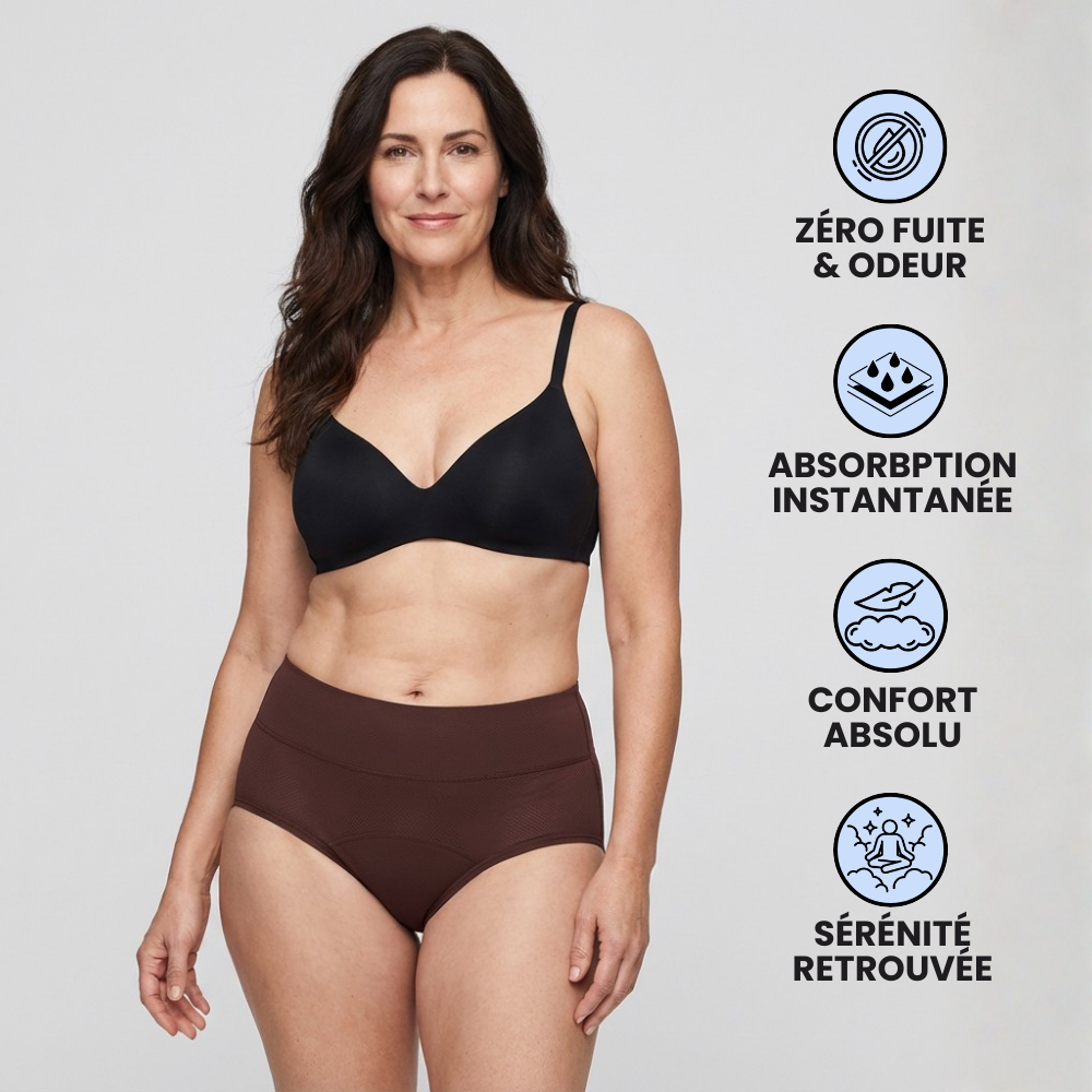 Culottes d'Incontinence - Taille Haute (Lot de 3)