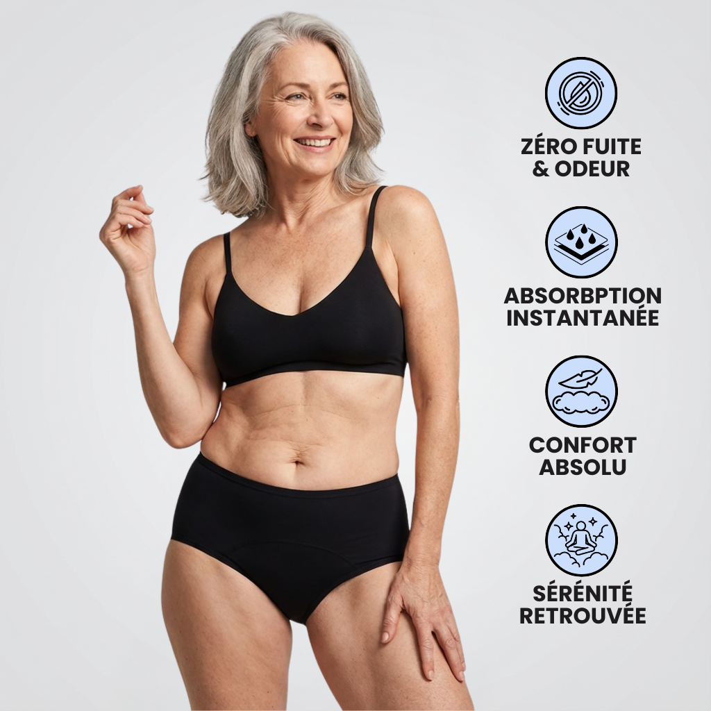 Culottes d'incontinence (Lot de 3)