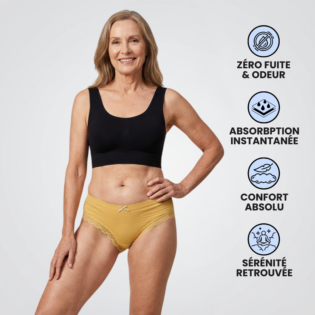 Lot de 7 Culottes d'Incontinence