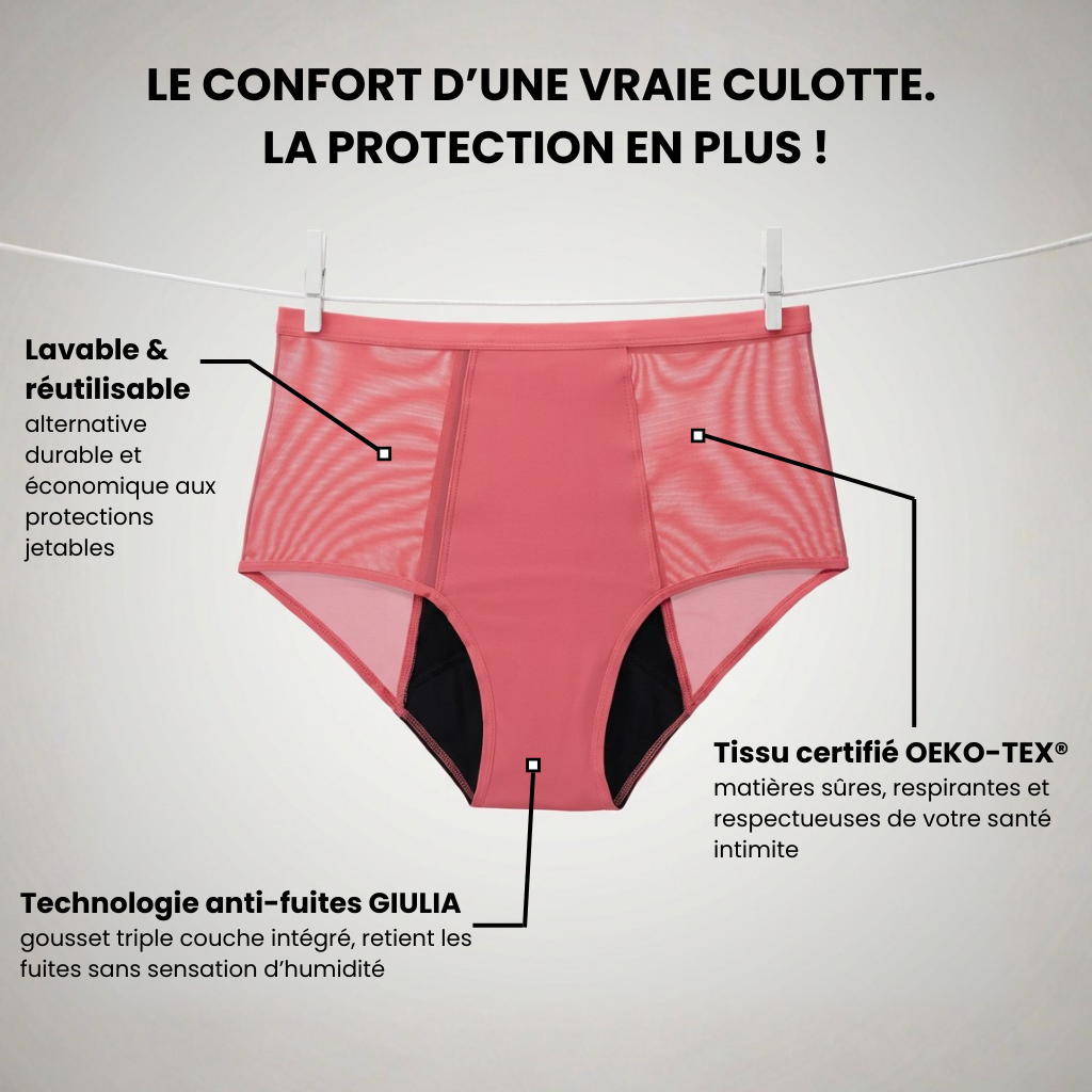 Culottes d'incontinence (Lot de 3)