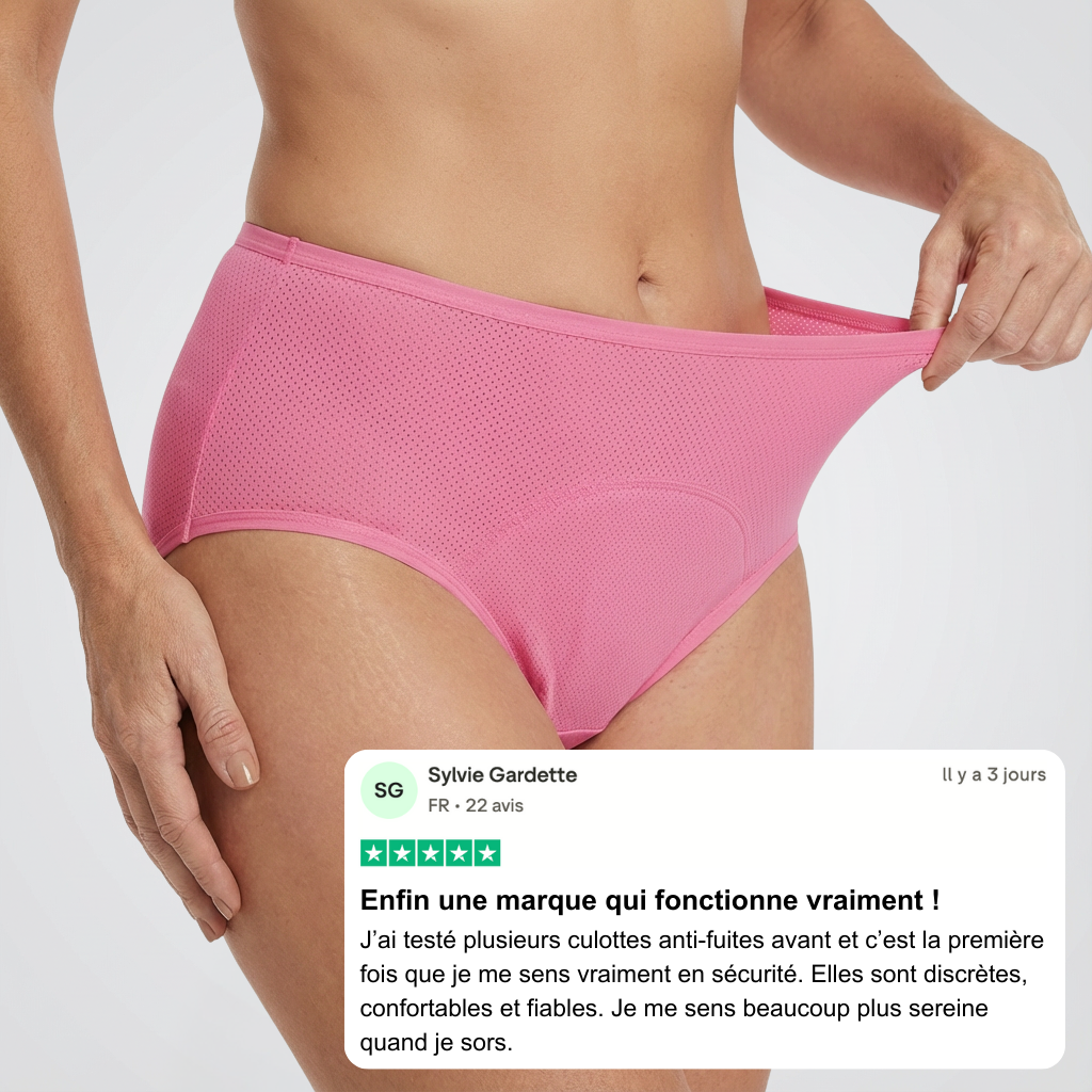 Culottes d'incontinence (Lot de 3)