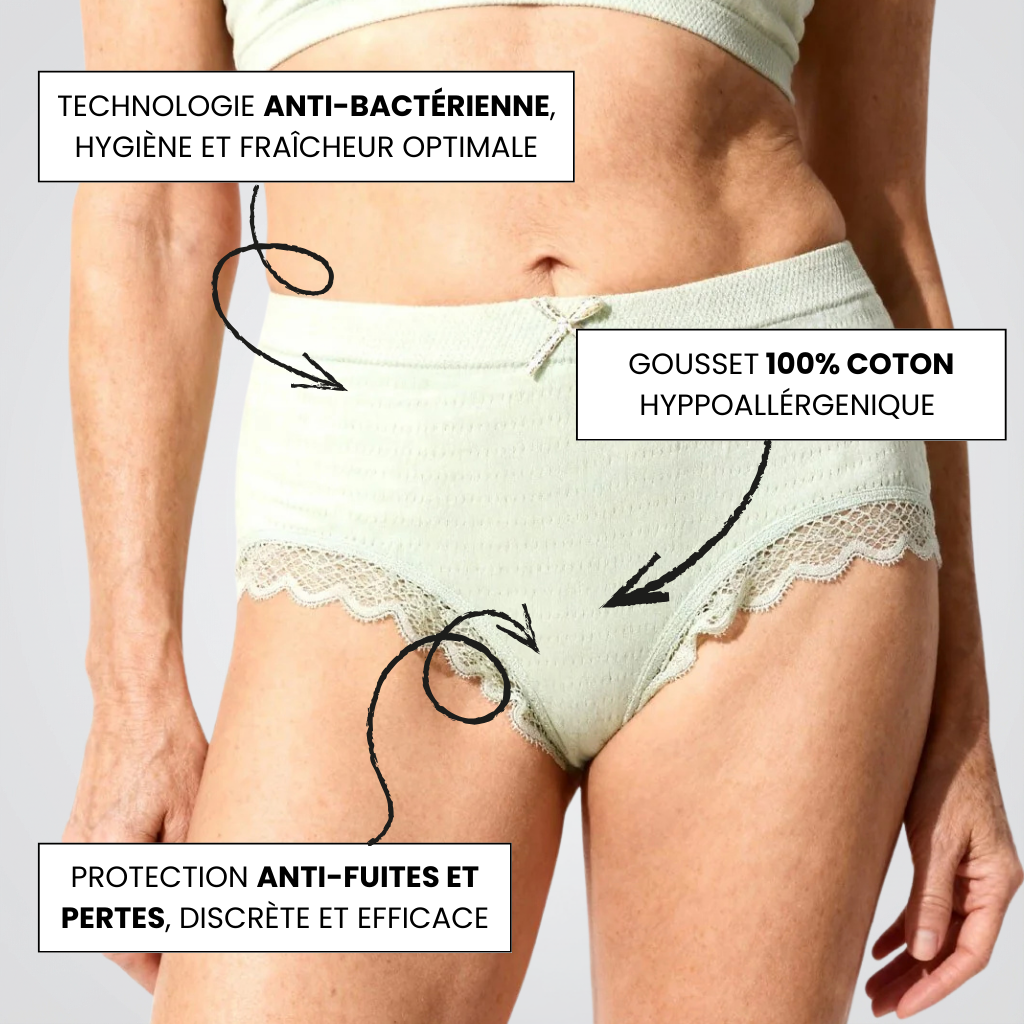 Lot de 7 Culottes d'Incontinence