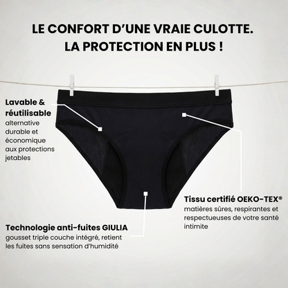 Culottes d'incontinence - Ultra Absorbante (Lot de 3)