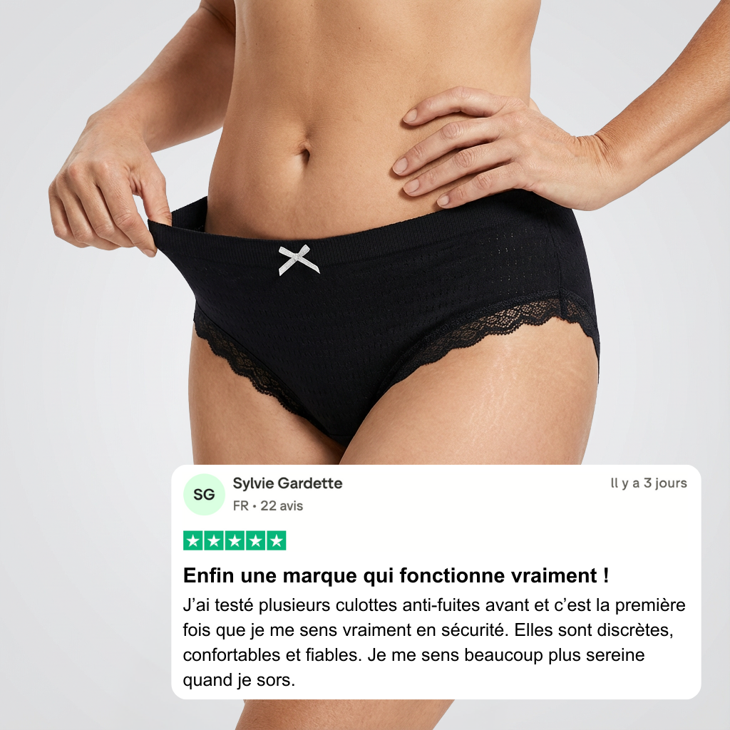 Lot de 7 Culottes d'Incontinence