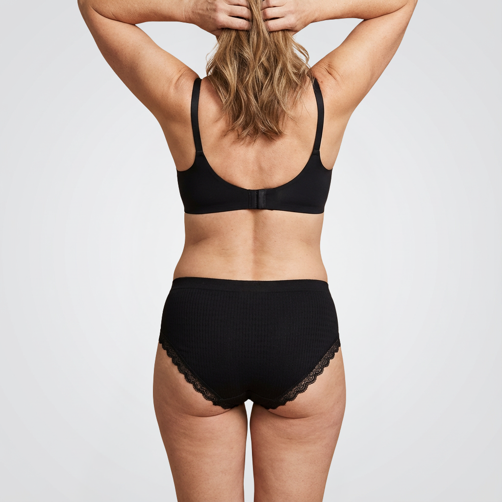 Lot de 7 Culottes d'Incontinence - Noir